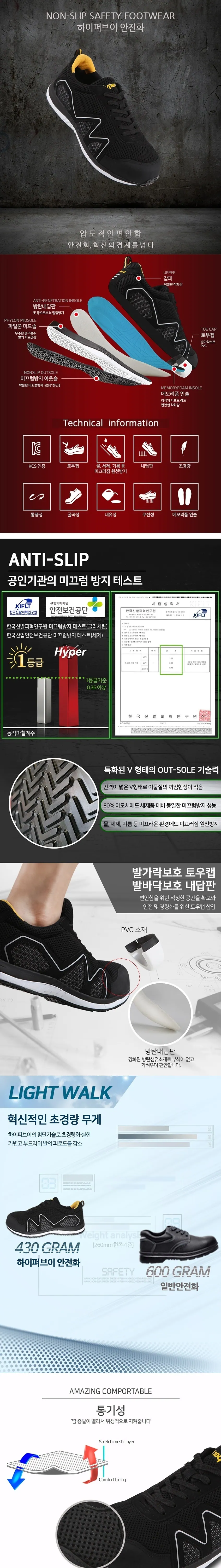 안전화 Hyper V600 상세 1