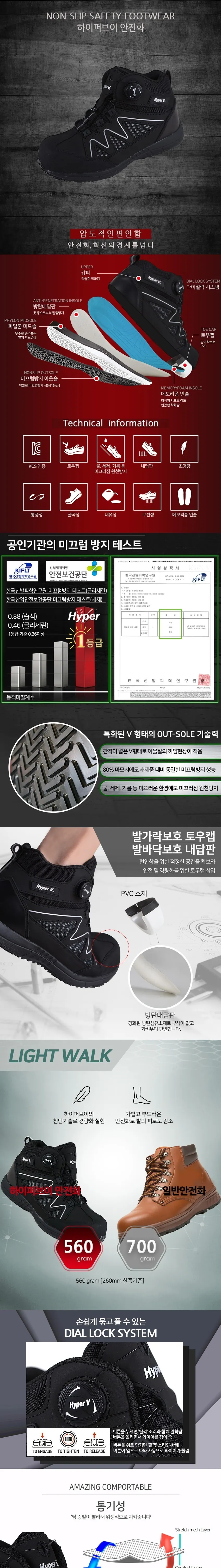 안전화 Hyper V700 상세 1