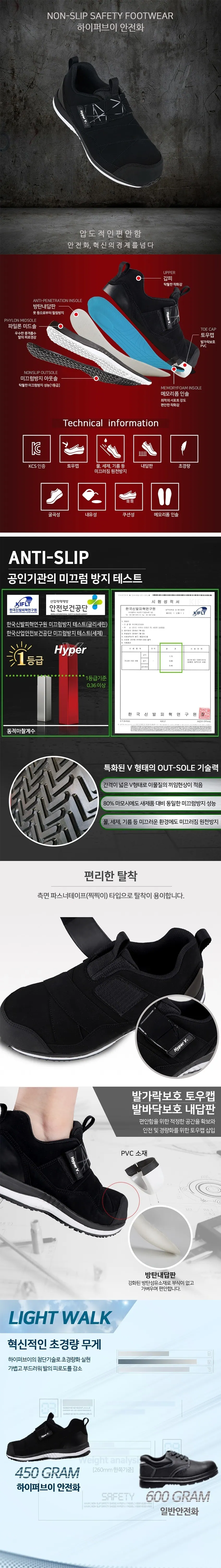 안전화 Hyper V900 상세 1