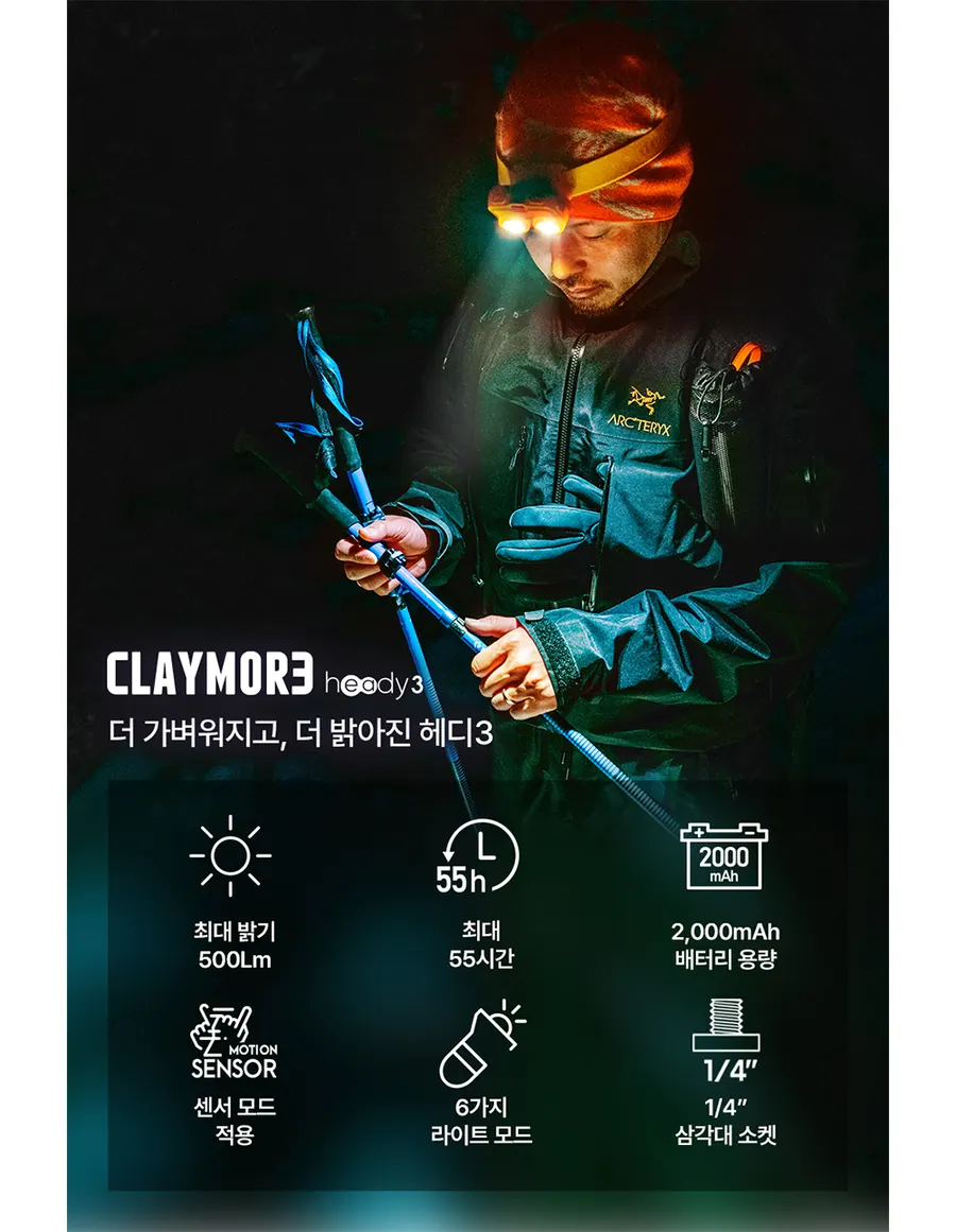 헤드랜턴  크레모아 헤디3 상세 1